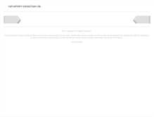 Tablet Screenshot of nahverkehr-ostsachsen.de